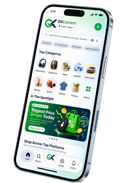 OllCorrect app on phone